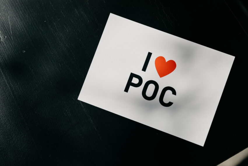 I love POC Postkarte